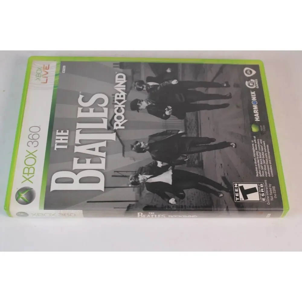 Beatles: Rock Band (Microsoft Xbox 360, 2009) Brand New Factory Sealed Free S/H